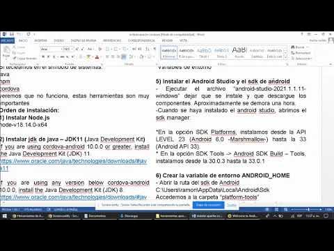 Cómo Configurar E Instalar Apache Cordova? - YouTube
