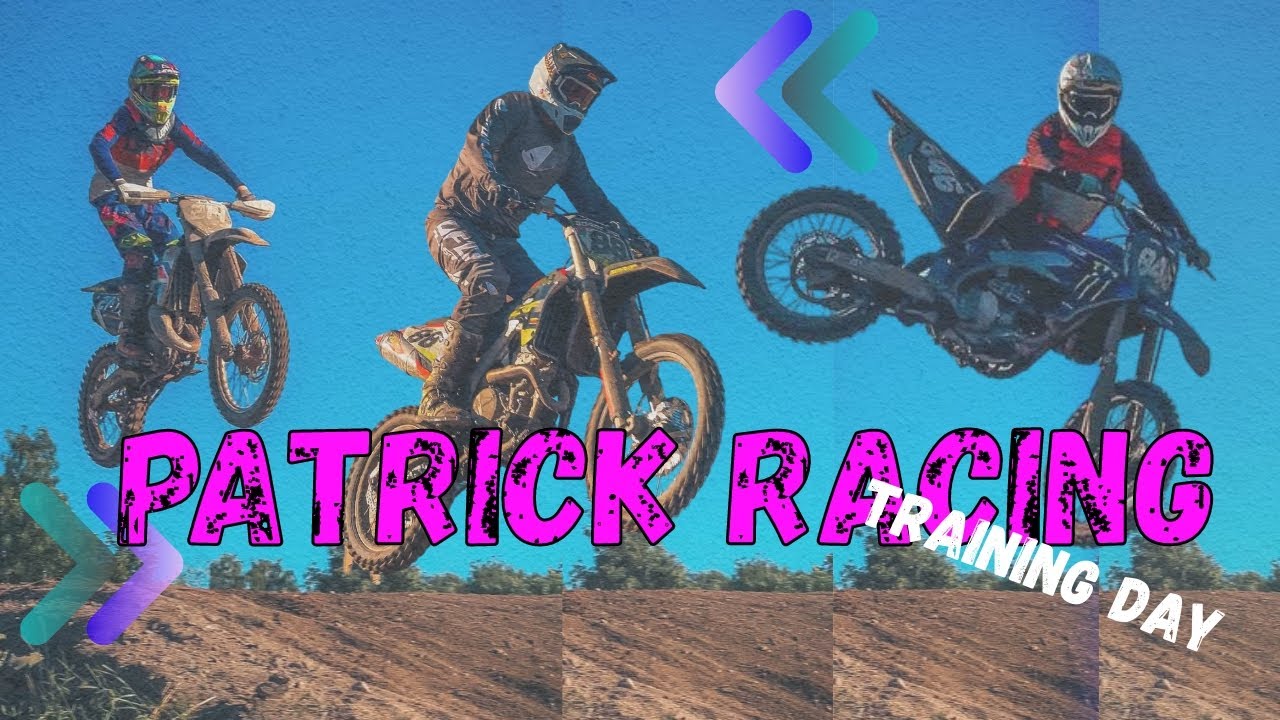 ПЕРВЫЙ ВЛОГ PATRICK RACING TEAM/ТРЕНИРОВКА ПО МОТОКРОССУ
