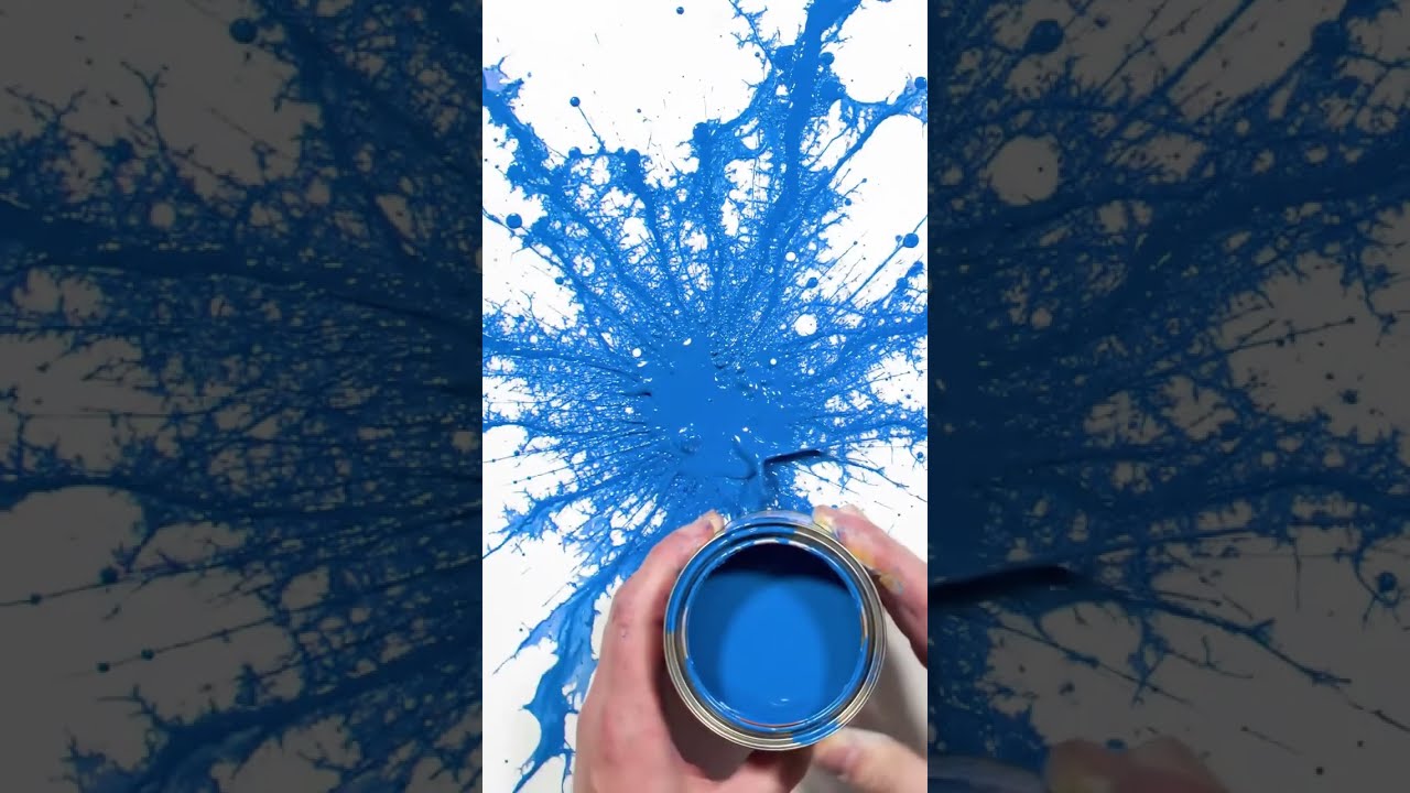 La belleza de una explosión de color. 