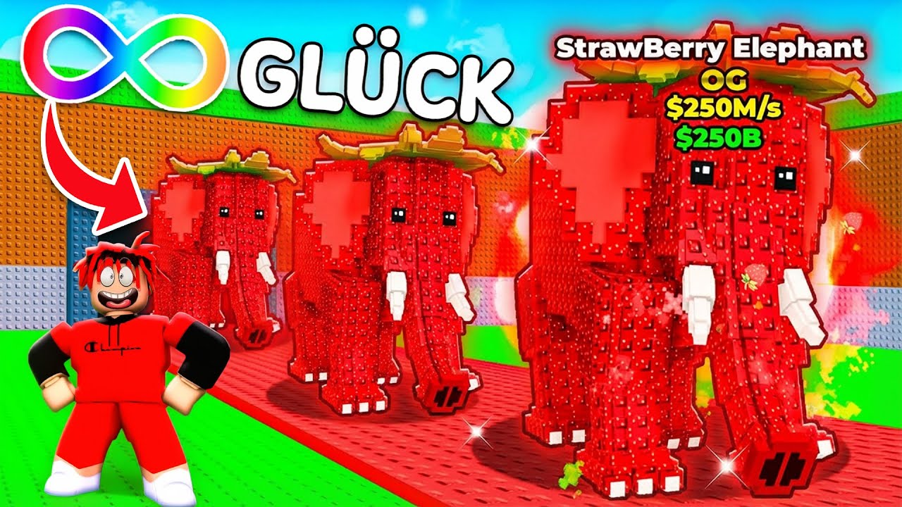 NOOB BEKOMMT UNENDLICHES GLÜCK in Steal a Brainrot!