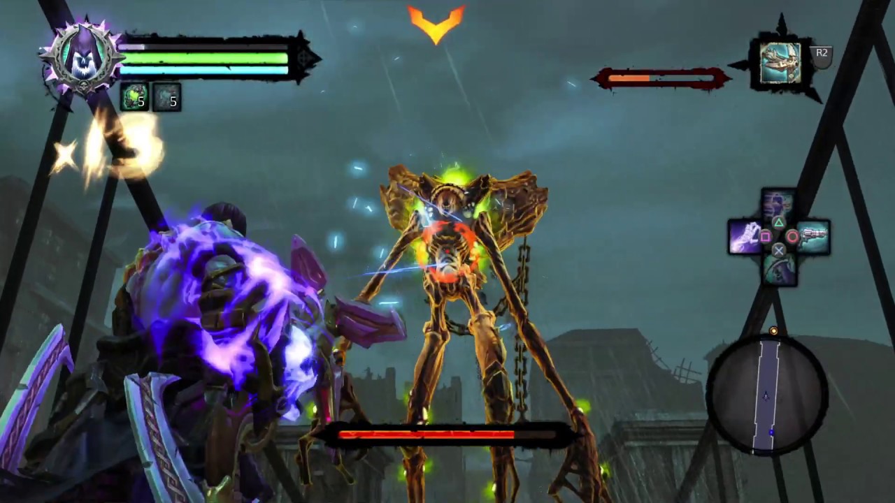 Darksiders II Deathinitive Edition Bridge fight YouTube