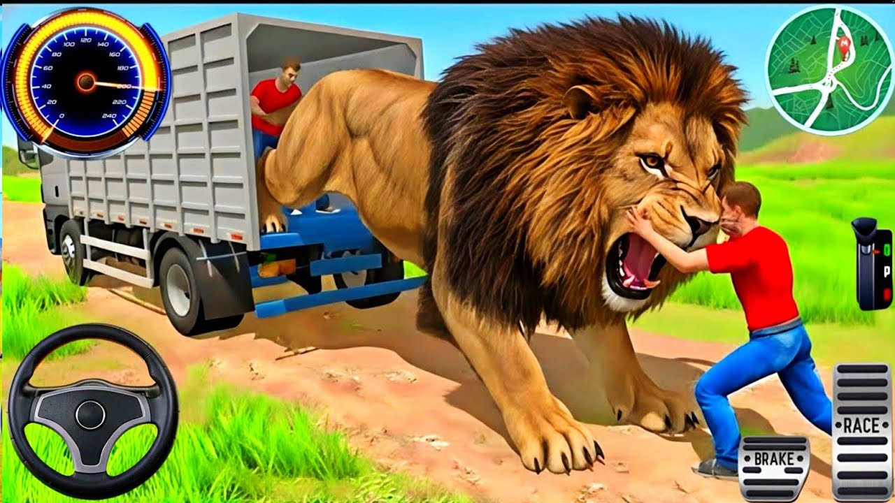 Animal Cargo Truck Driving Game 3D - Animal Transport Cargo Truck 3D 2024 -Android Gameplay POLICEGO