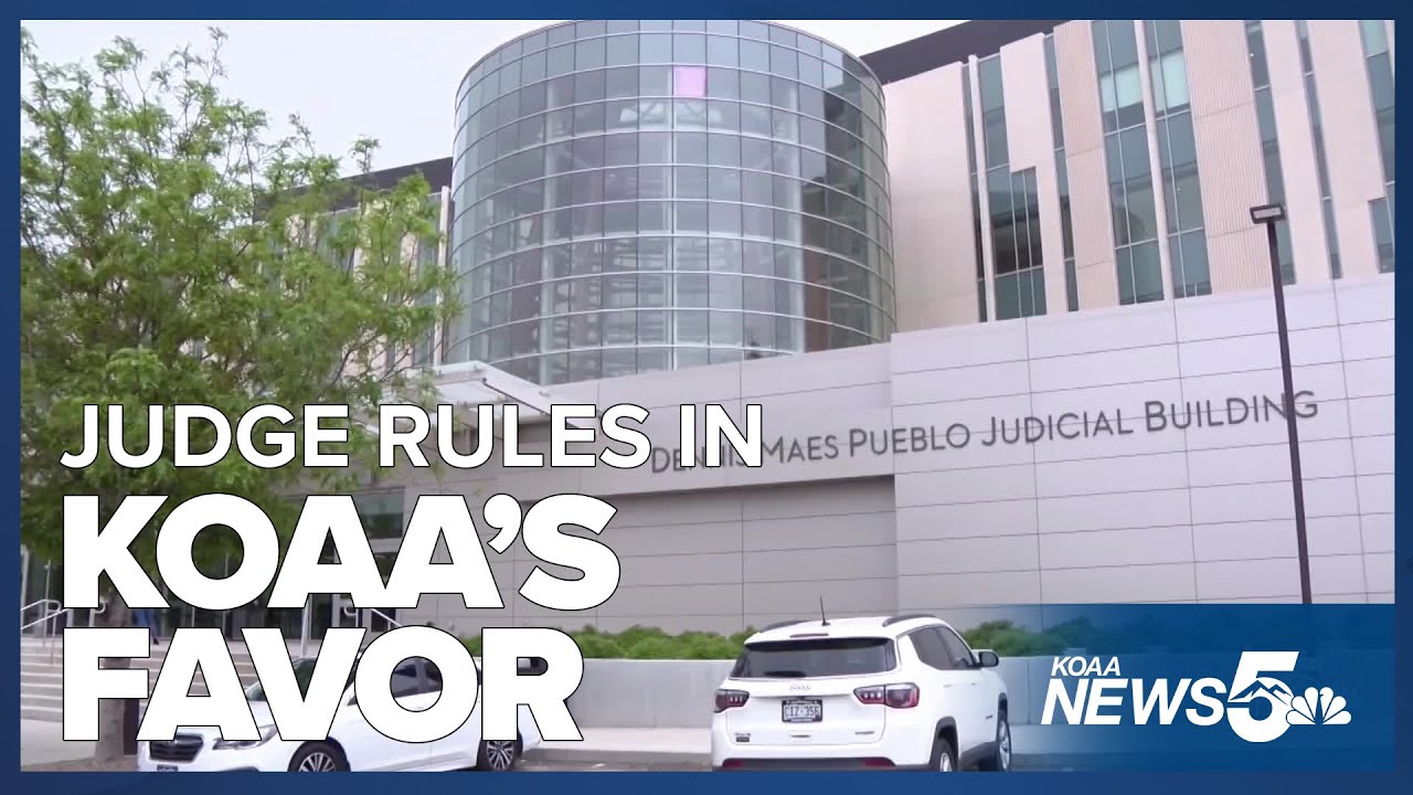 KOAA and News5's Alasyn Zimmerman sued, judge rules in our favor