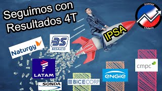 Seguimos con Resultados 4T-2024. Latam, Naturgy, Besalco, Bicecorp, CMPC, Engie, Sonda