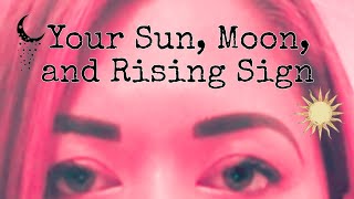 The 3 MOST IMPORTANT placements in one's birth chart.