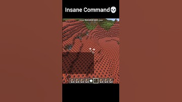 Minecraft insane Command 💀 #kingbrine #minecraft #short #shorts #like #subscribe #youtube #views
