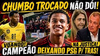 É CAMPEÃO: NINGUÉM MORRE NOS DEVENDO! BAP x LEILA PODE PARAR NA JUSTIÇA! PLATA É  DESTAQUE! FLAMENGO