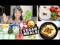 8 EASY & DELICIOUS VEGAN MEAL + SNACK IDEAS!!