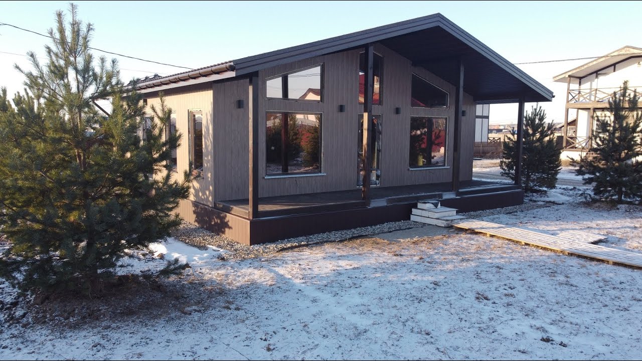 КП Соколиная гора Дом 124 кв.м по Канадской технологии - YouTube