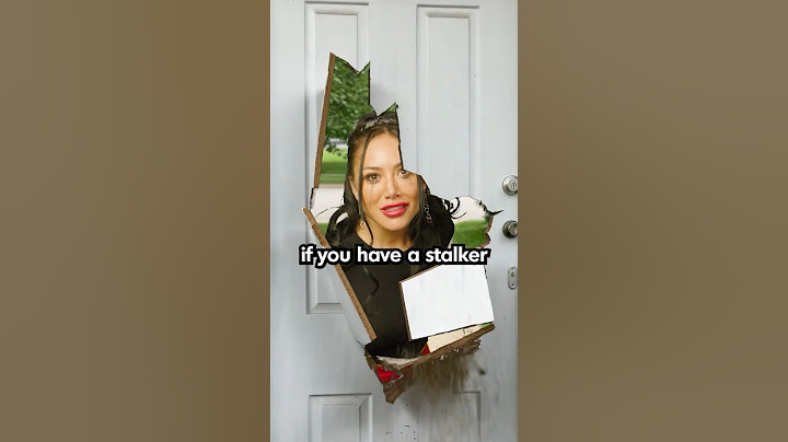 How To Tell If You Have A Stalker