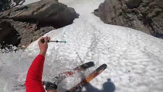 Glacier Park spring skiing 2022