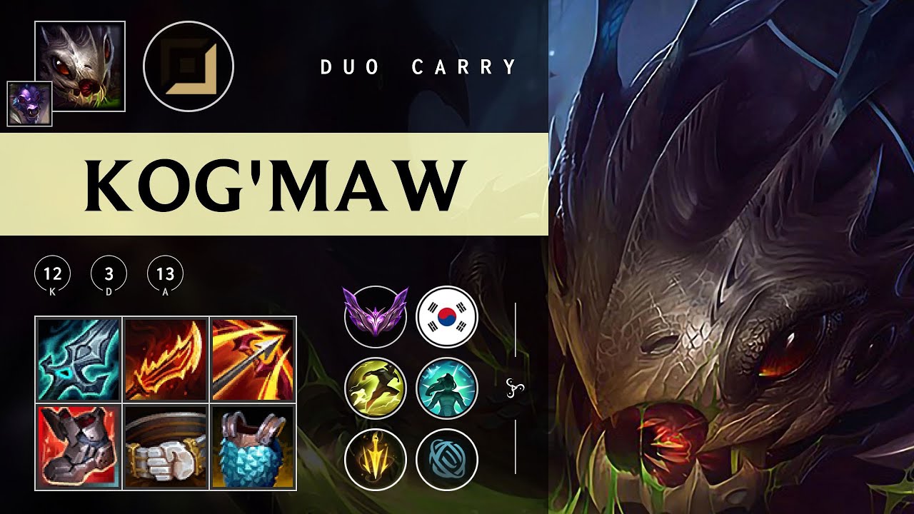 Kog'Maw ADC vs Smolder - KR Master Patch 25.23