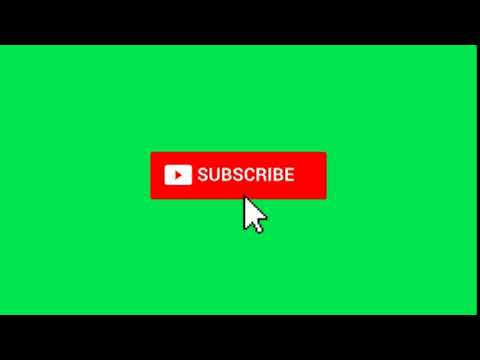 Free Animated Subscribe Button (Green Screen)