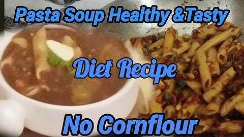 हेल्दी रागी पास्ता सूप | ragi pasta soup recipe @KirtiDeliciousKitchen