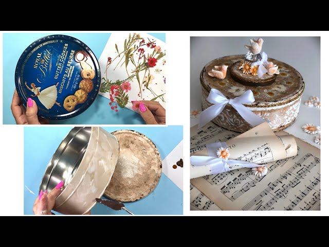 A can and dried flowers / Creative Recycling Step by Step class=