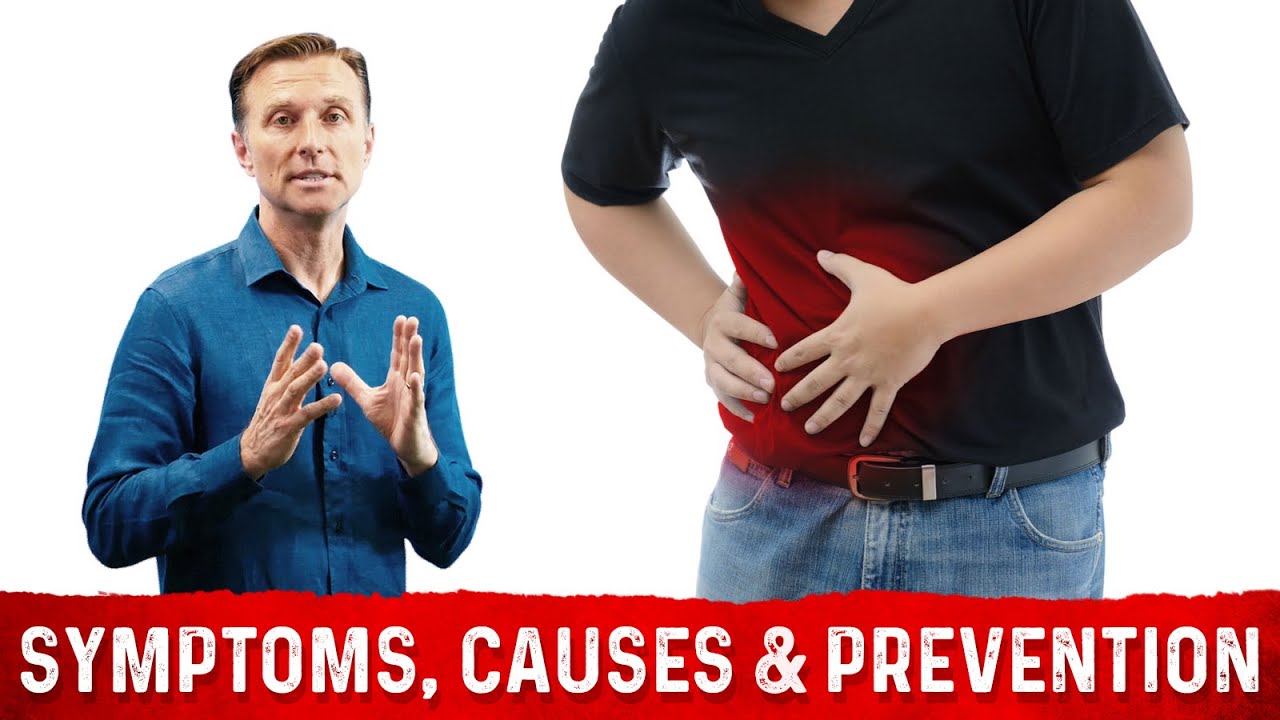 Early Signs  Causes Of Appendicitis Explained By Dr.Berg