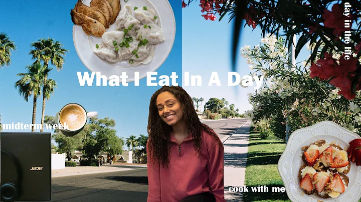 WHAT I EAT IN A DAY // On A Busy Day in GRAD SCHOOL