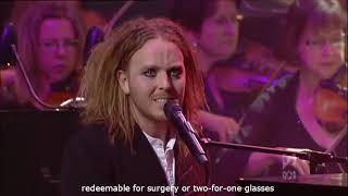 TIM MINCHIN VS THE SYDNEY SYMPHONY.Thank You God. with lyrics