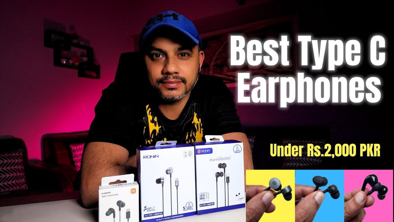 Best Type-C Earphones Under 2000 PKR