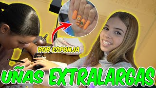 ME HAGO LAS UÑAS MÁS LARGAS DE MI VIDA DE BOB ESPONJA / El mundo de Indy