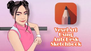Vexel Art Vector Art Time-Lapse Using Autodesk On Phone