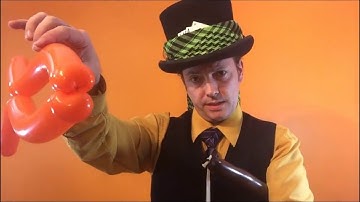 Balloon Twisting Lesson & Tutorial #64 Fish on a Fishing Pole