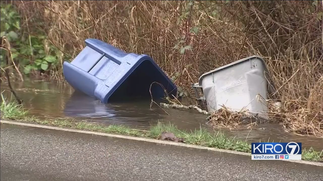 VIDEO: Snohomish River rising near town of Snohomish