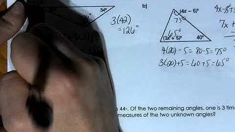 Unit 4 Day 1 Polygons and Triangle Sum Thm Examples Video