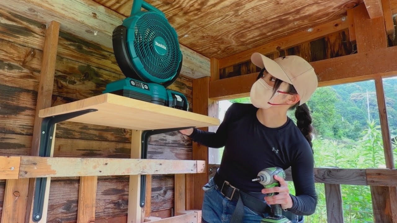 Renovating the Goat Shed for Summer! Introducing New Gear [Country