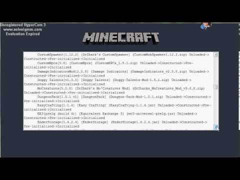 Minecraft Crash z modem. POMOCY!!!