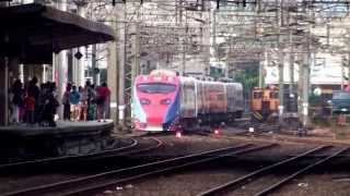 5402次 樹林至台東試營運首班列車 普悠瑪號彩繪列車(TEMU2019、TEMU2020)駛進樹林車站