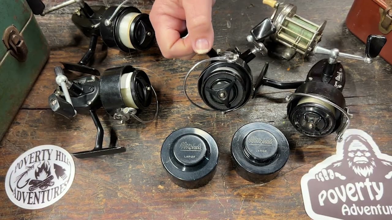 Винтажные рыболовные катушки Garcia Mitchell 300