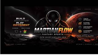 Martian Flow DFS Optimizer Demo | Build 150 FanDuel Lineups with AI Strategy