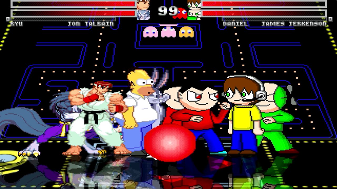 Team andersonkenya1 vs Team Обзоры от Rainger500 Part 2 MUGEN Request 4v4 Battle!!!