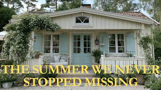 Slow Summer Nostalgia Coastal Scandinavian Cottage With Shabby Chic Country Charm Came Home Quietly