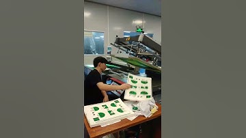 paper offset screen printing machine with uv dryer system