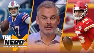Josh Allen in the same category as Patrick Mahomes? Colin talks Wild Card Weekend | NFL | THE HERD