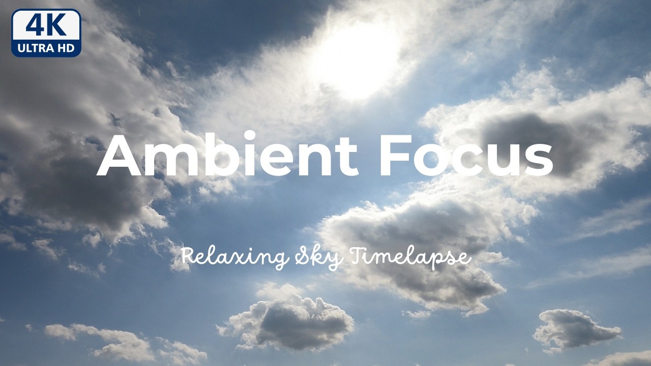 Ambient Focus Music – Soft Background Sound for Concentration