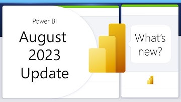 Power BI Update - August 2023