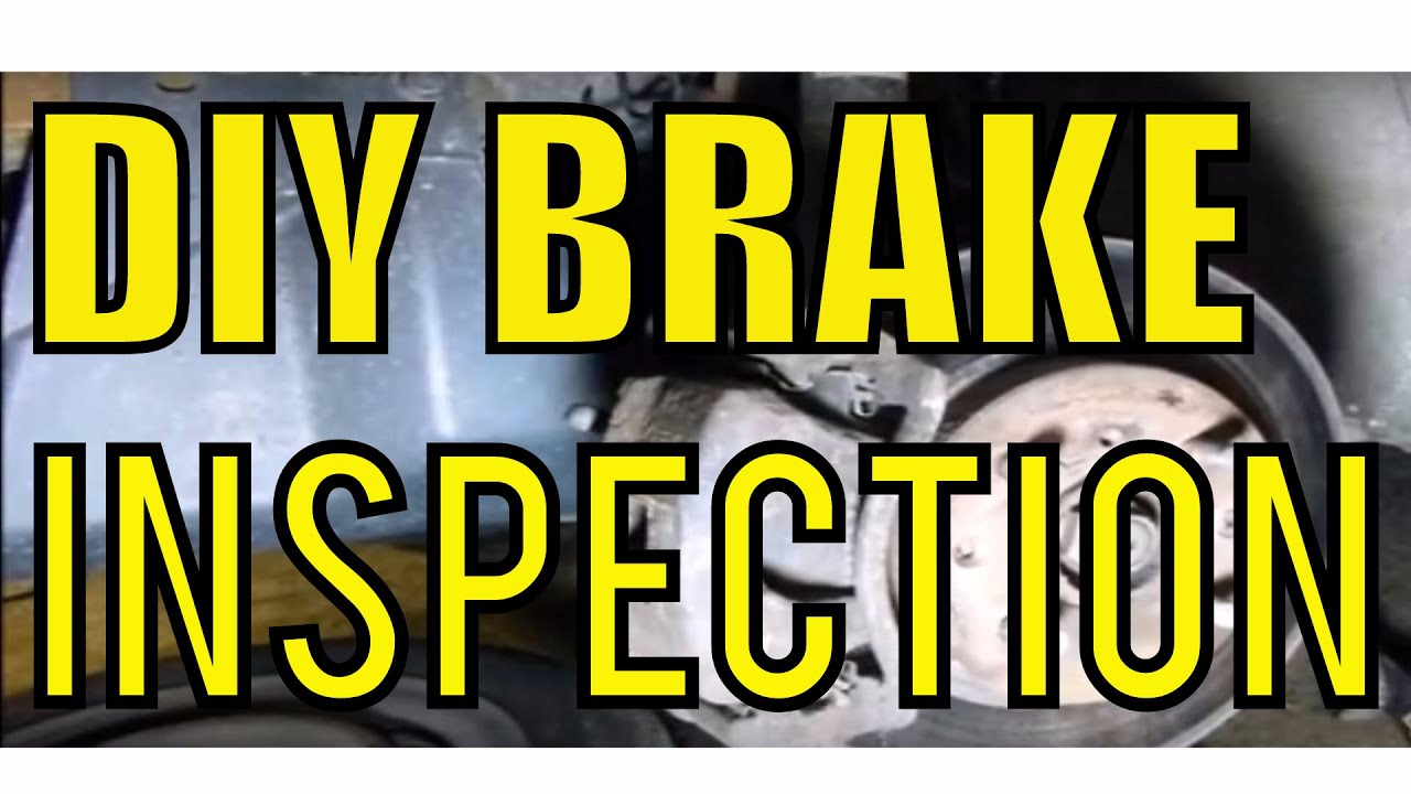 How to do Brake inspection DIY 75 YouTube
