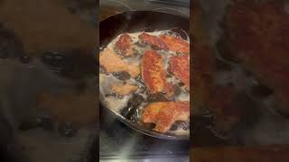Italian bread crumb chicken!!