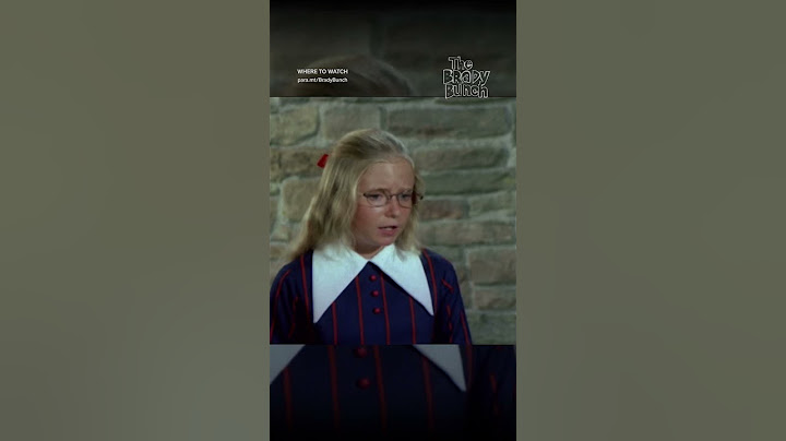 Jan was trying to look groovy, not like a drip! #BradyBunch Now Streaming on Paramount+ #shorts