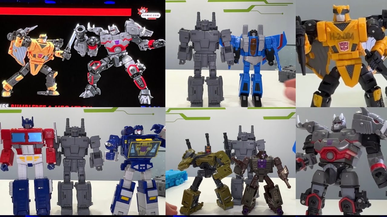 Представляем новые Transformers MCM London TF – Командир Онслотт и Самурай Бамблби/Мегатрон