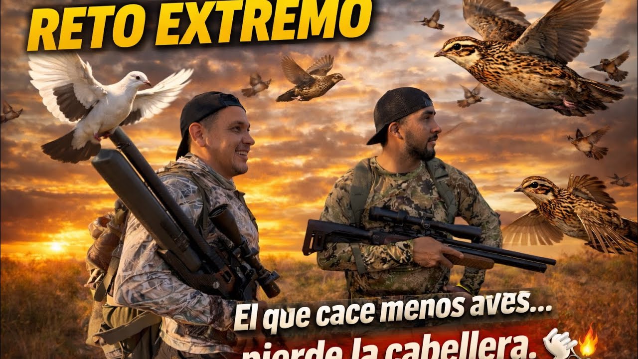 Cacería de Palomas y Codornices con Rifles de Aire¡¡