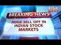 Indian stock market plunges after