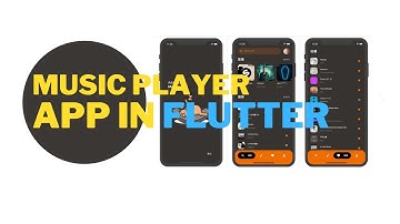Music Player App In Flutter | Flutter Crash Course |  PART 1