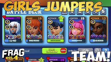 FRAG Pro Shooter - Girls Jumpers Team🔥Gameplay Walkthrough🔥(iOS,Android)