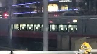 E657系カツK12編成フレッシュひたち赤(スカーレットブロッサム)塗装東京駅到着シーン