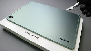 Samsung Galaxy Tab S9 FE Mint - 1 Minute Unboxing!