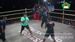 SANTOSO Bigade Fighter VS ENGGAR - Pencak Dor Punjul Plokoklaten Kediri 2019